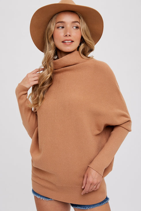SLOUCH NECK DOLMAN TOP